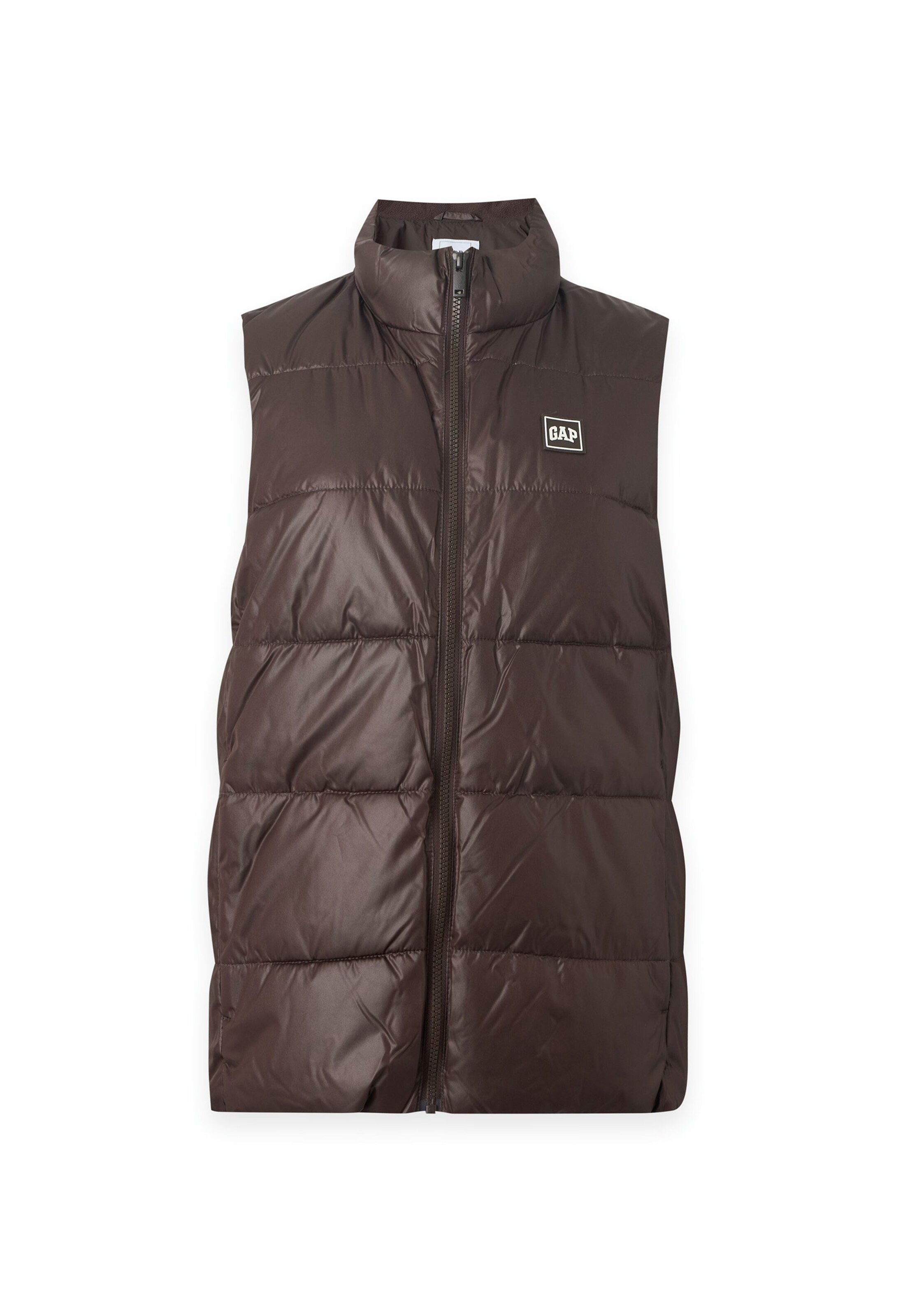Gap Tall Vest in Brown: front