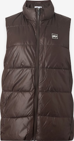 Gap Tall Weste in Braun: Vorderseite