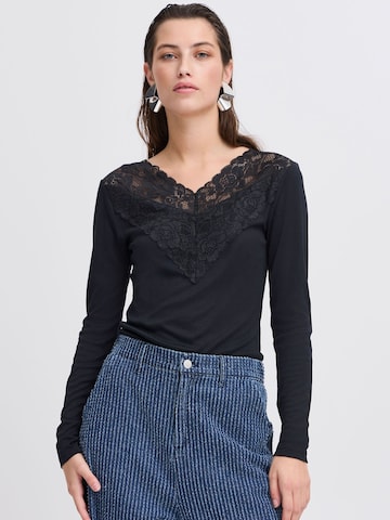 Sweat-shirt ' BYPIRENI LACE TOP - ' b.young en noir