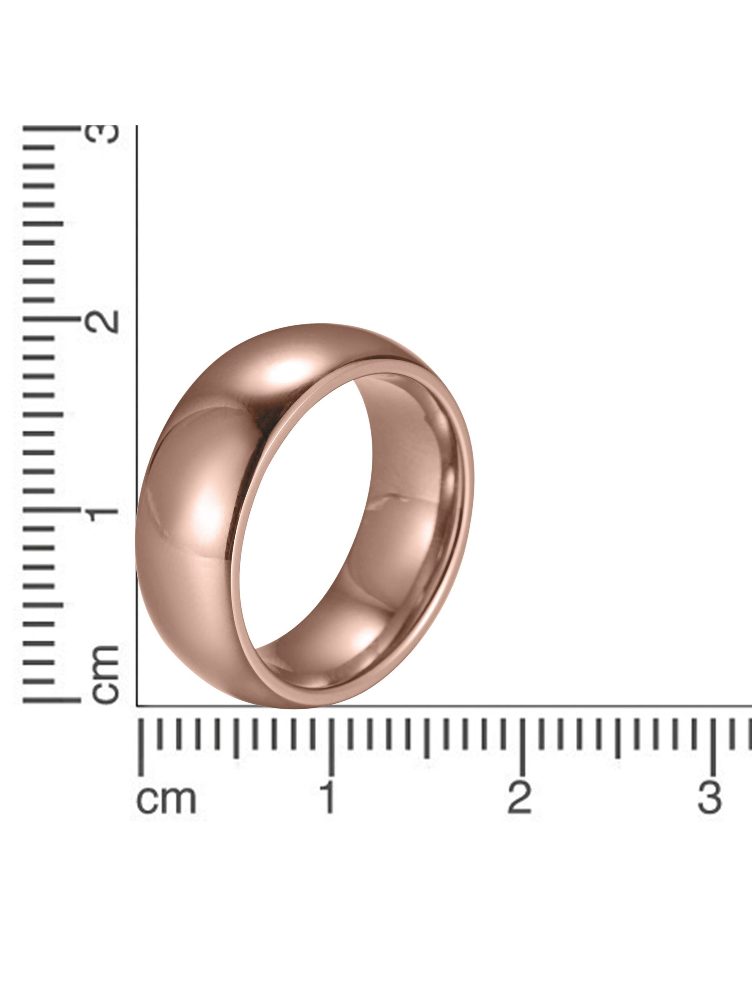Zeeme Bague en 50 en or rose, Vue avec produit