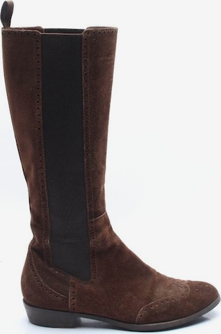 Santoni Dress Boots in 40,5 in Brown: front