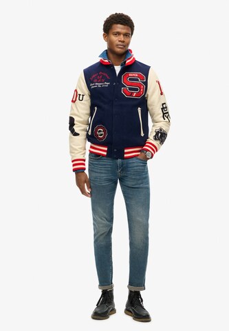Superdry Tussenjas in Blauw