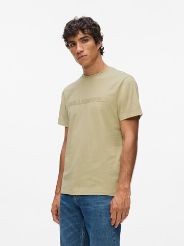 Karl Lagerfeld Футболка в Коричневый: спереди