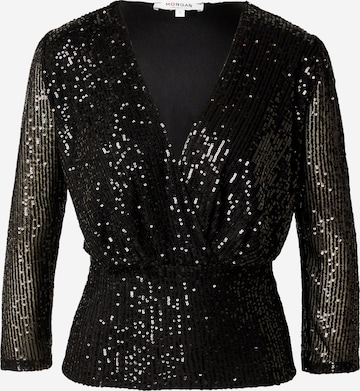 Bluză de la Morgan pe negru: față