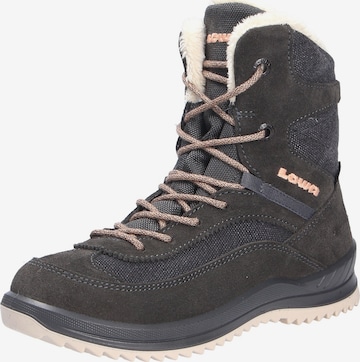 LOWA Snow Boots in Grey: front