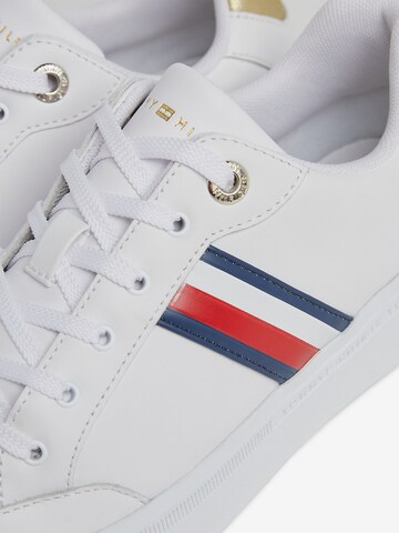 TOMMY HILFIGER Sneakers 'Global Stripe Elevated' in White