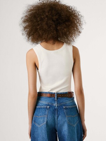 Haut 'Bessy' Pepe Jeans en blanc
