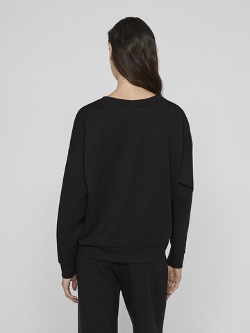 VILA Sweatshirt in Black