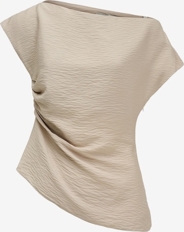 Salsa Jeans Bluse in Beige: Vorderseite