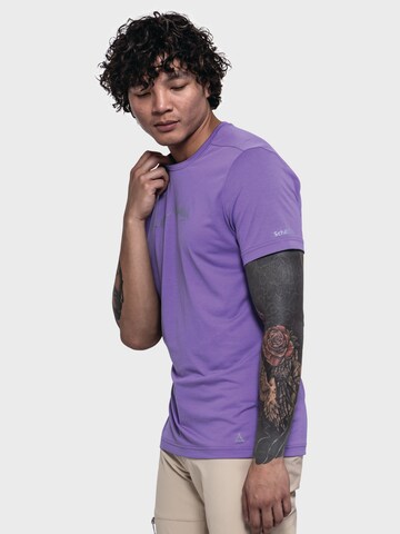 T-Shirt fonctionnel 'Circ Sulten' Schöffel en violet
