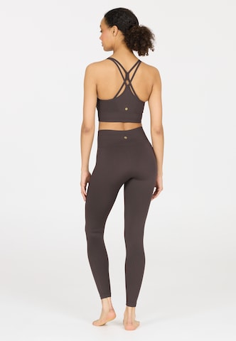 Athlecia Slim fit Leggings in Brown