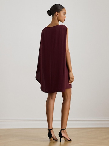 Robe de cocktail Lauren Ralph Lauren en rouge