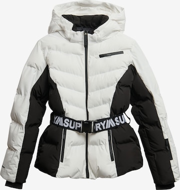 Superdry Tussenjas in Wit: voorkant