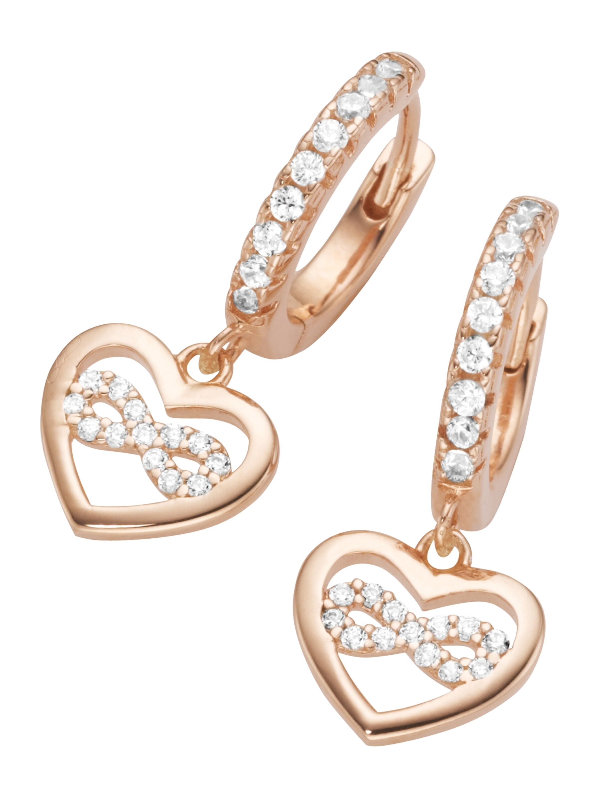 Smart Jewel Earrings in Gold: front