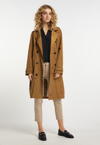 DreiMaster Klassik Between-seasons coat in Brown