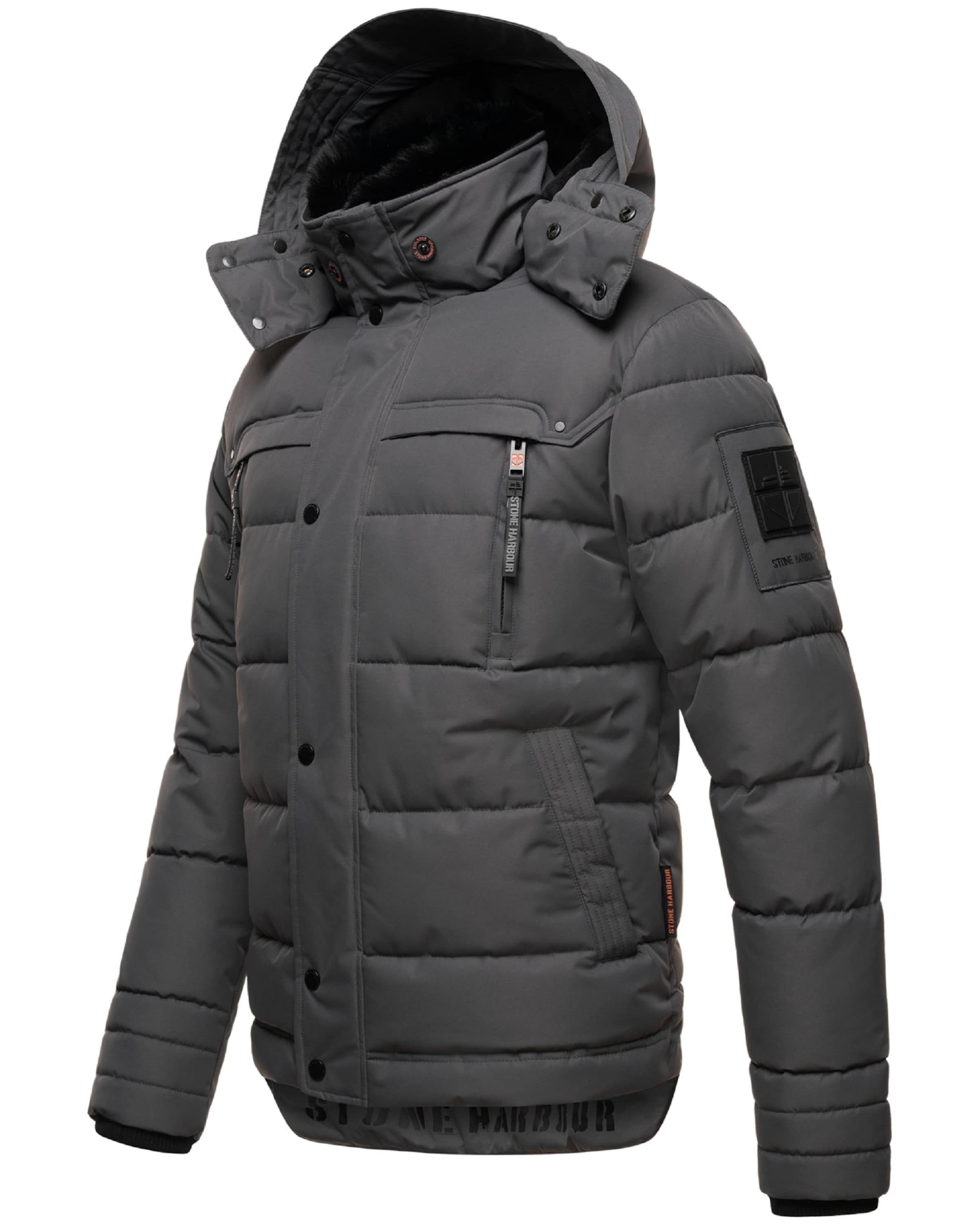 STONE HARBOUR Jacke 'Witaas' in Grau