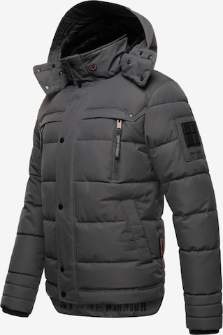 STONE HARBOUR Jacke 'Witaas' in Grau