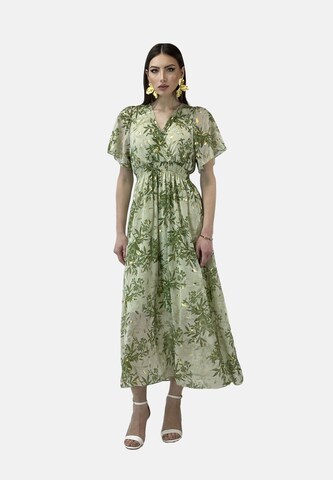 Elara Sommerkjole i grøn: forside