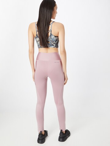 ADIDAS SPORTSWEAR Skinny Sporthose in Lila