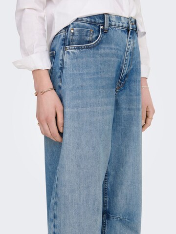 Wide Leg Jean ONLY en bleu