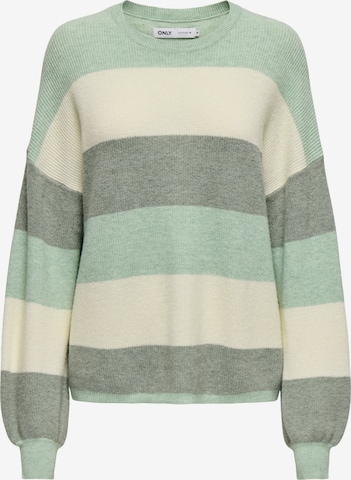 ONLY Sweater 'ONLAtia' in Green: front