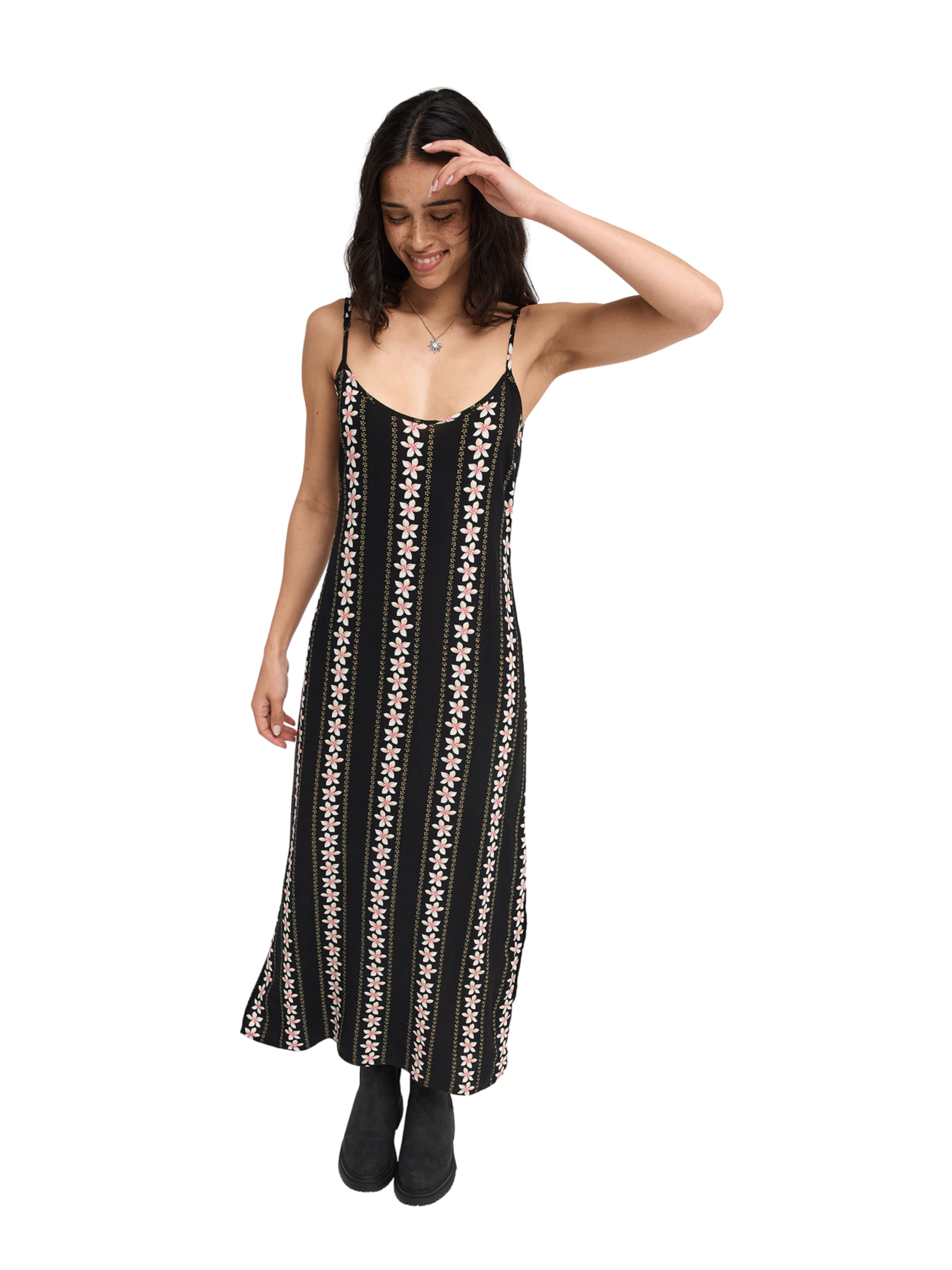 ROXY Kleid in Schwarz: Vorderseite