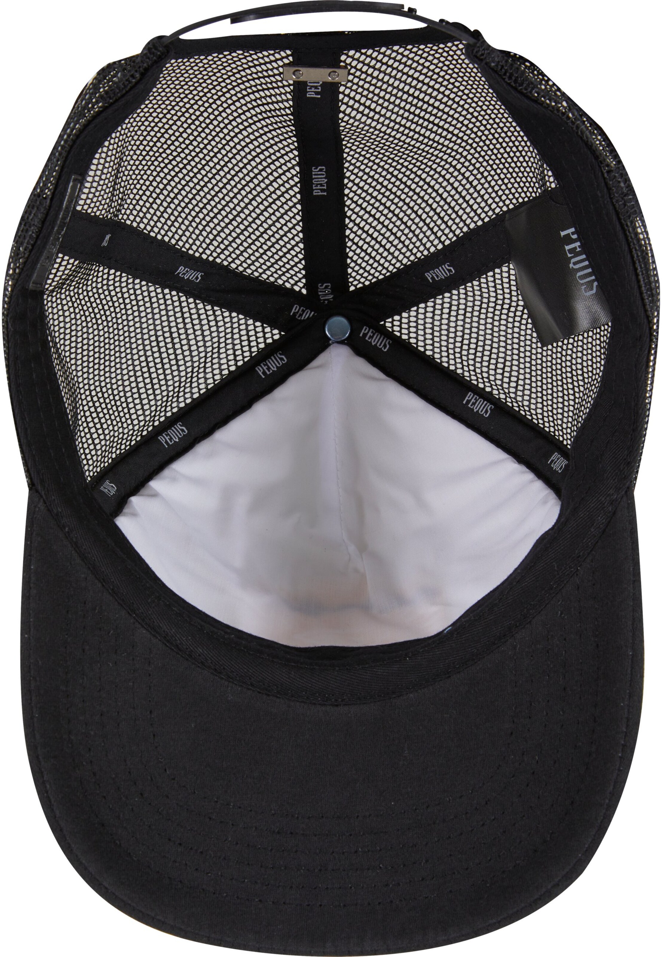 Cappello da baseball 'Paradise Beach Club' di Pequs in nero