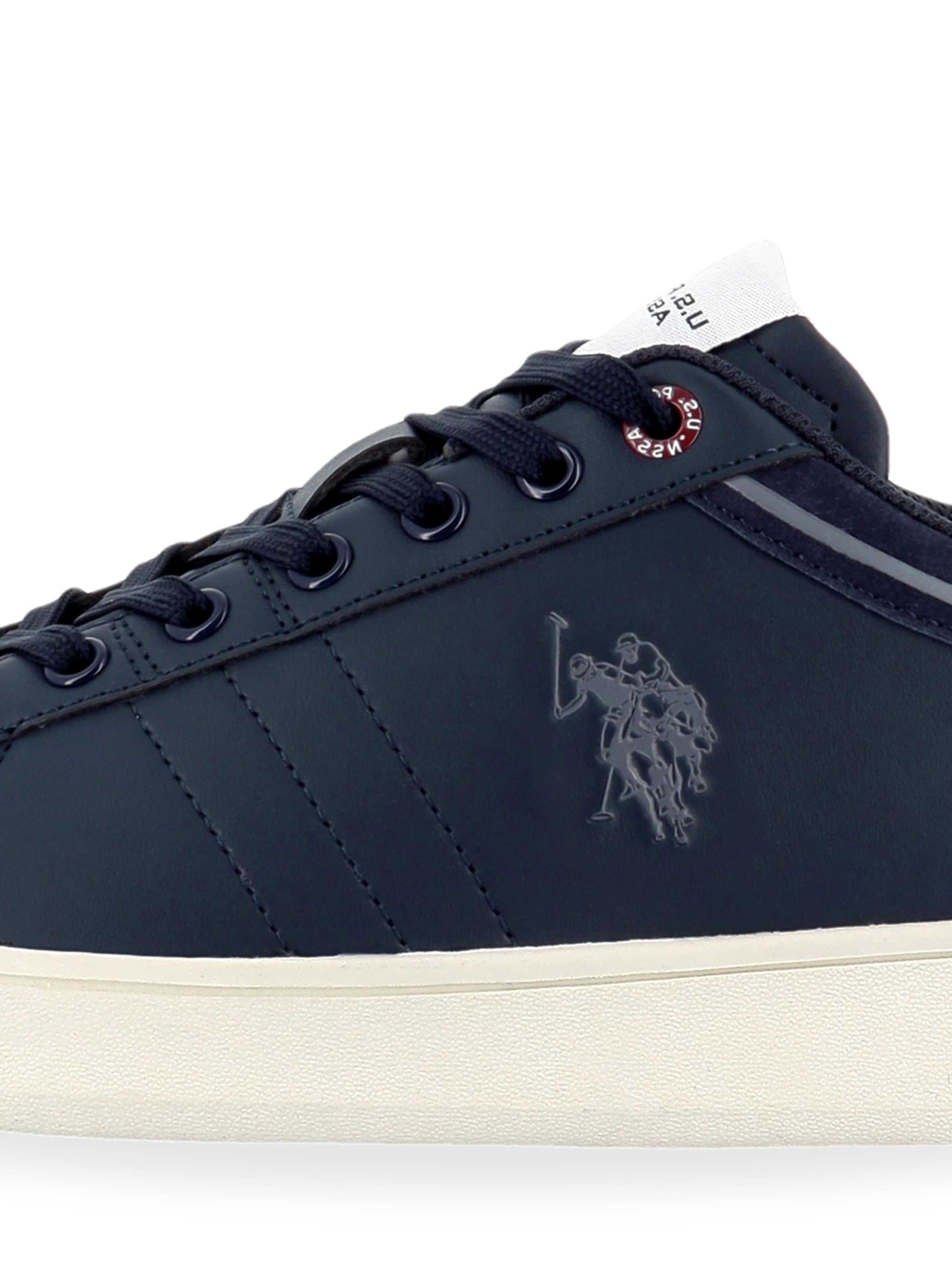 Baskets basses 'Alpha' US POLO ASSN. en bleu