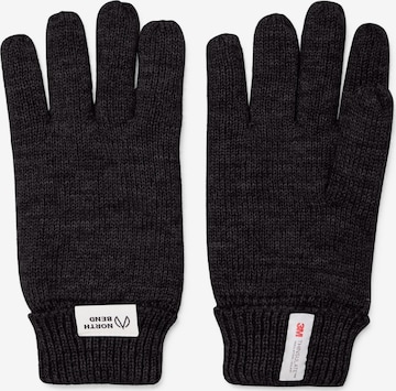 Gants 'Ramon' North Bend en noir : devant