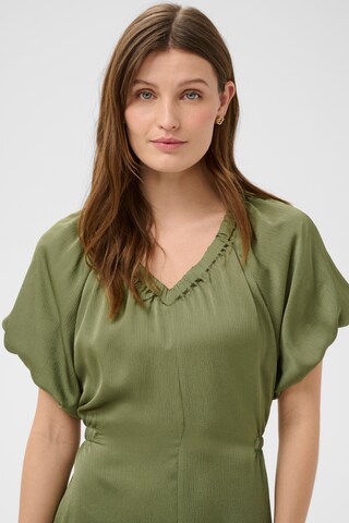 SOAKED IN LUXURY Jurk 'SLParis' in Groen