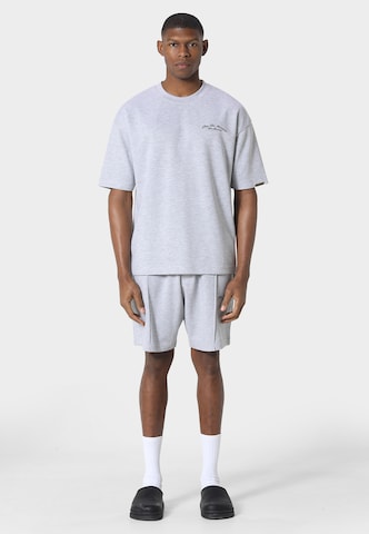 T-Shirt 'Crest' Pas De Monaco en gris