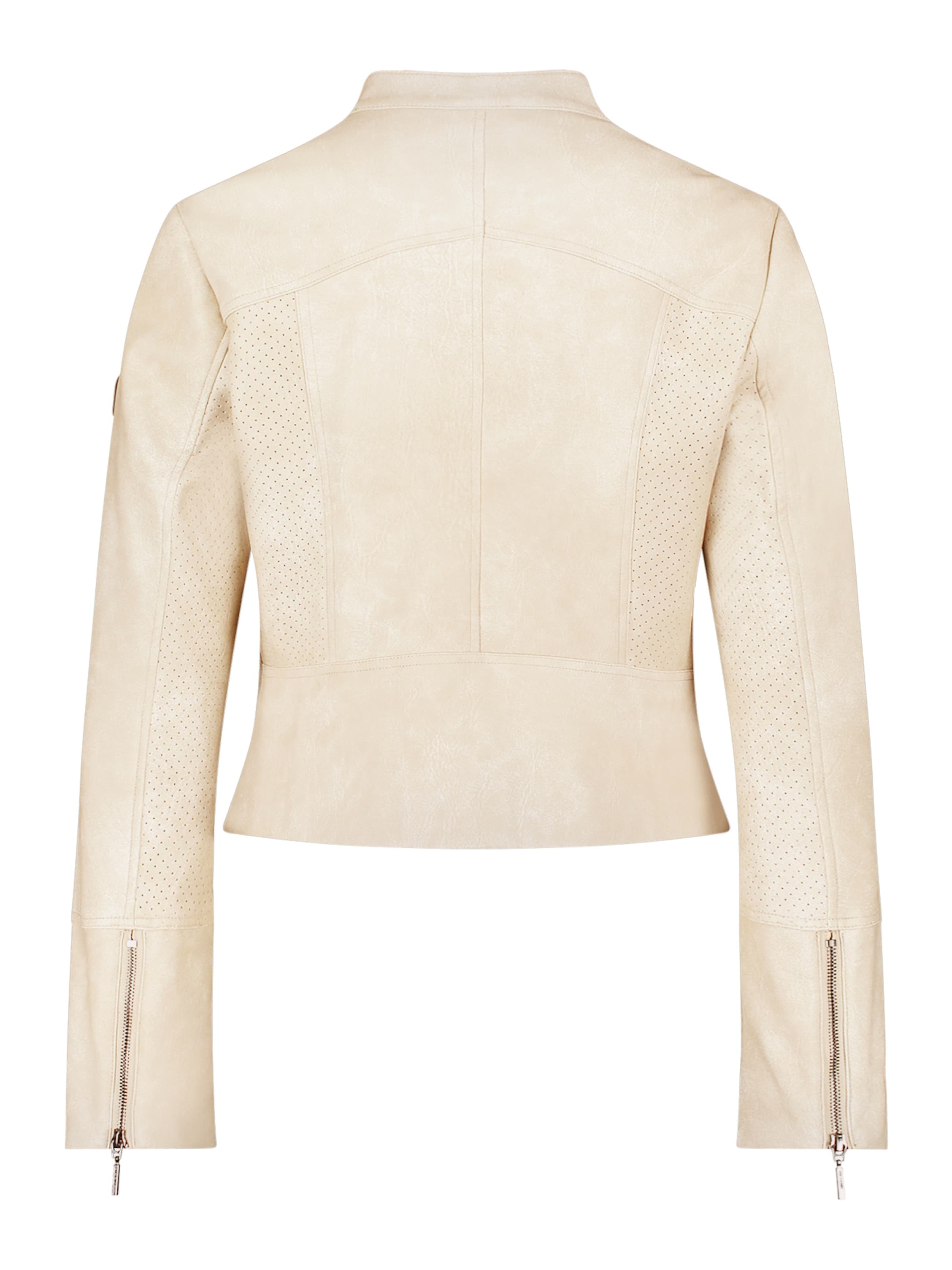 Amber & June Between-Season Jacket in Beige