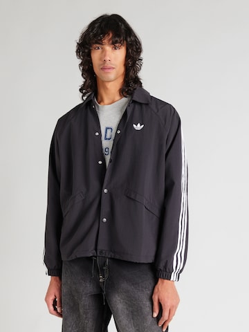 Veste mi-saison ADIDAS ORIGINALS en noir : devant