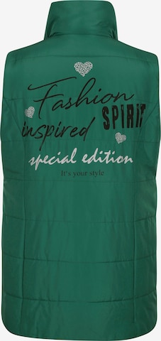 MIAMODA Vest in Green