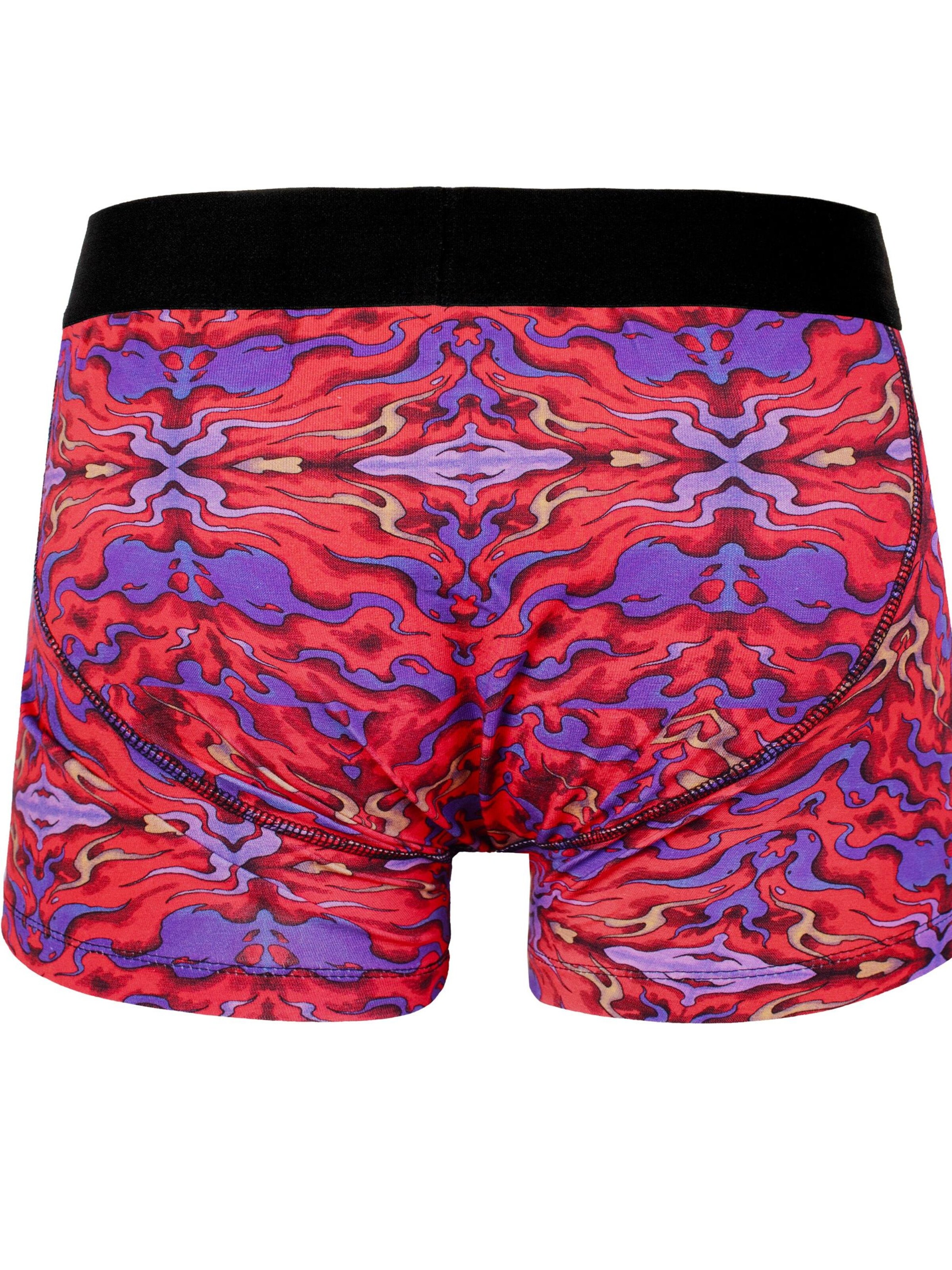 Boxers 'Dead and Alive' American Socks en rose