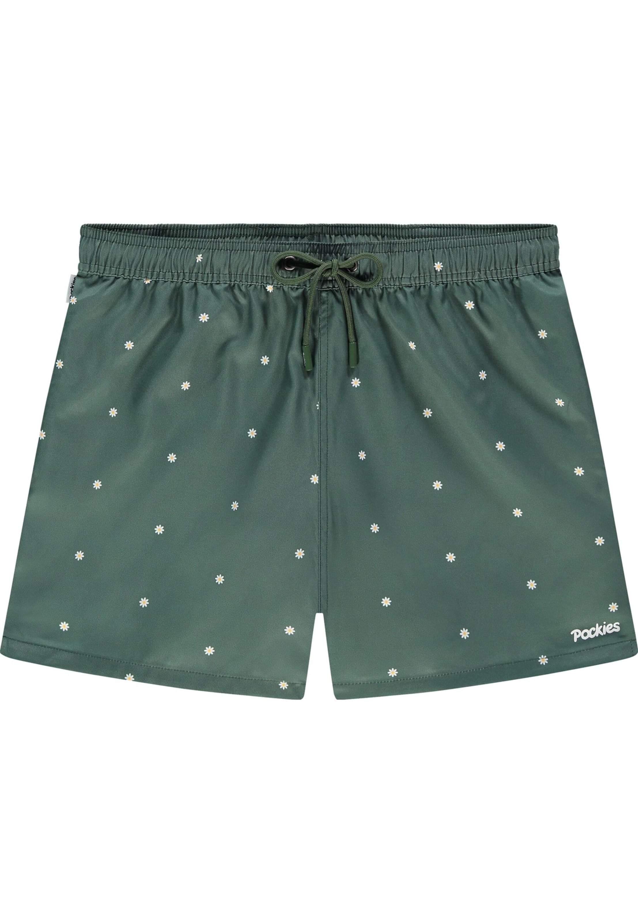 Pockies Plavecké šortky 'Daisy' – zelená: přední strana