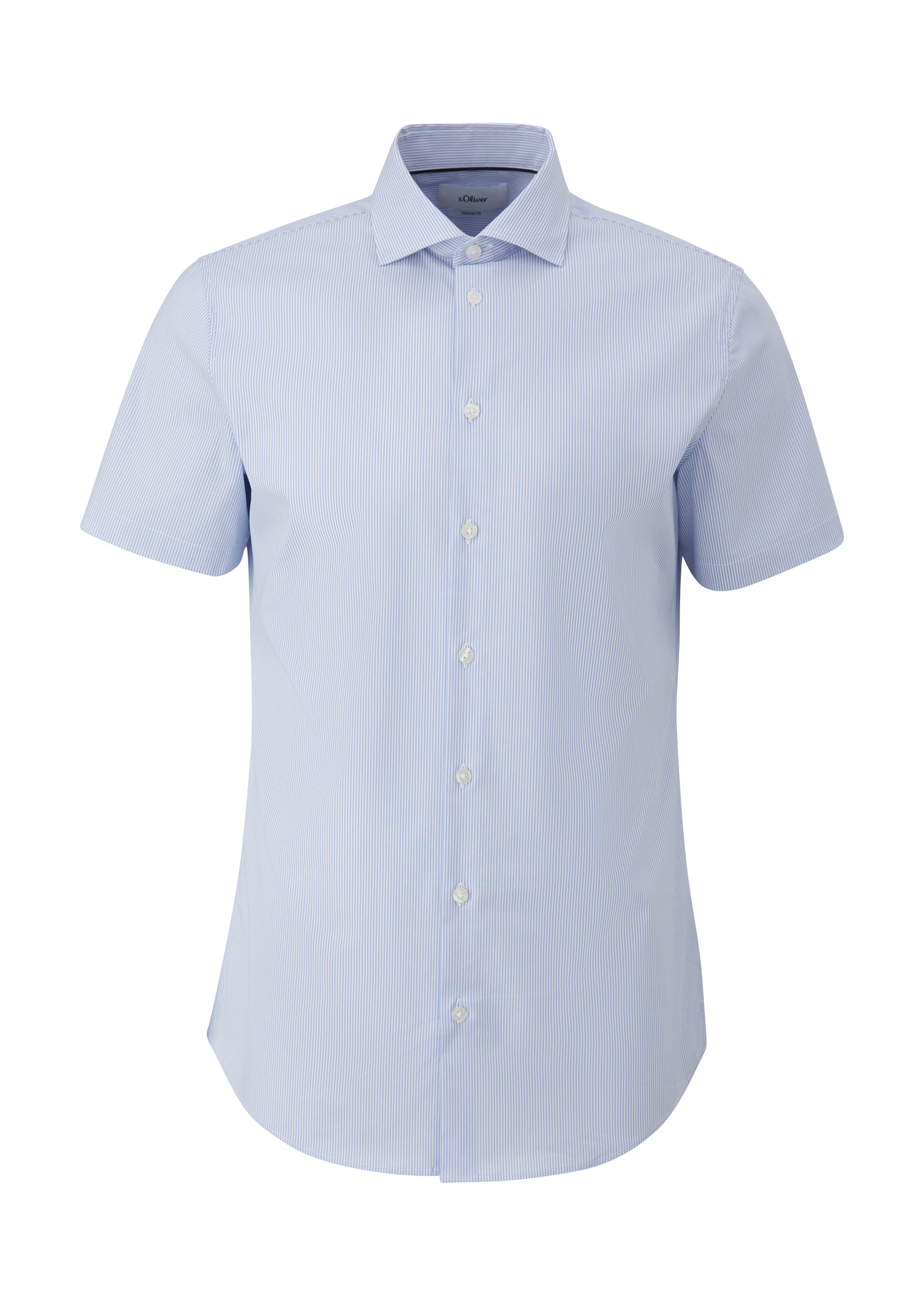 s.Oliver BLACK LABEL Regular fit Overhemd in Blauw: voorkant