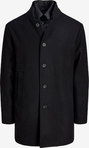 Portland Outerwear Company Between-seasons coat in Black: front