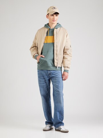 Only & Sons Sweatshirt 'ONSLUKE' i grön