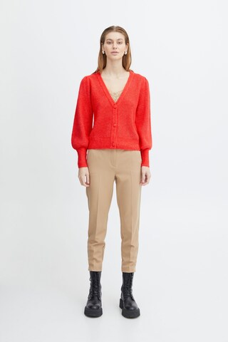 Cardigan ICHI en rouge