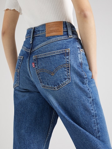 LEVI'S ® Tapered Jeans '80s Mom Jean' in Blauw