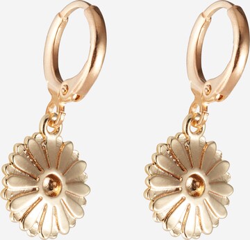 Boucles d'oreilles 'Flower' Fräulein Wunder en or