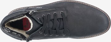 Rieker Lace-Up Boots in Black