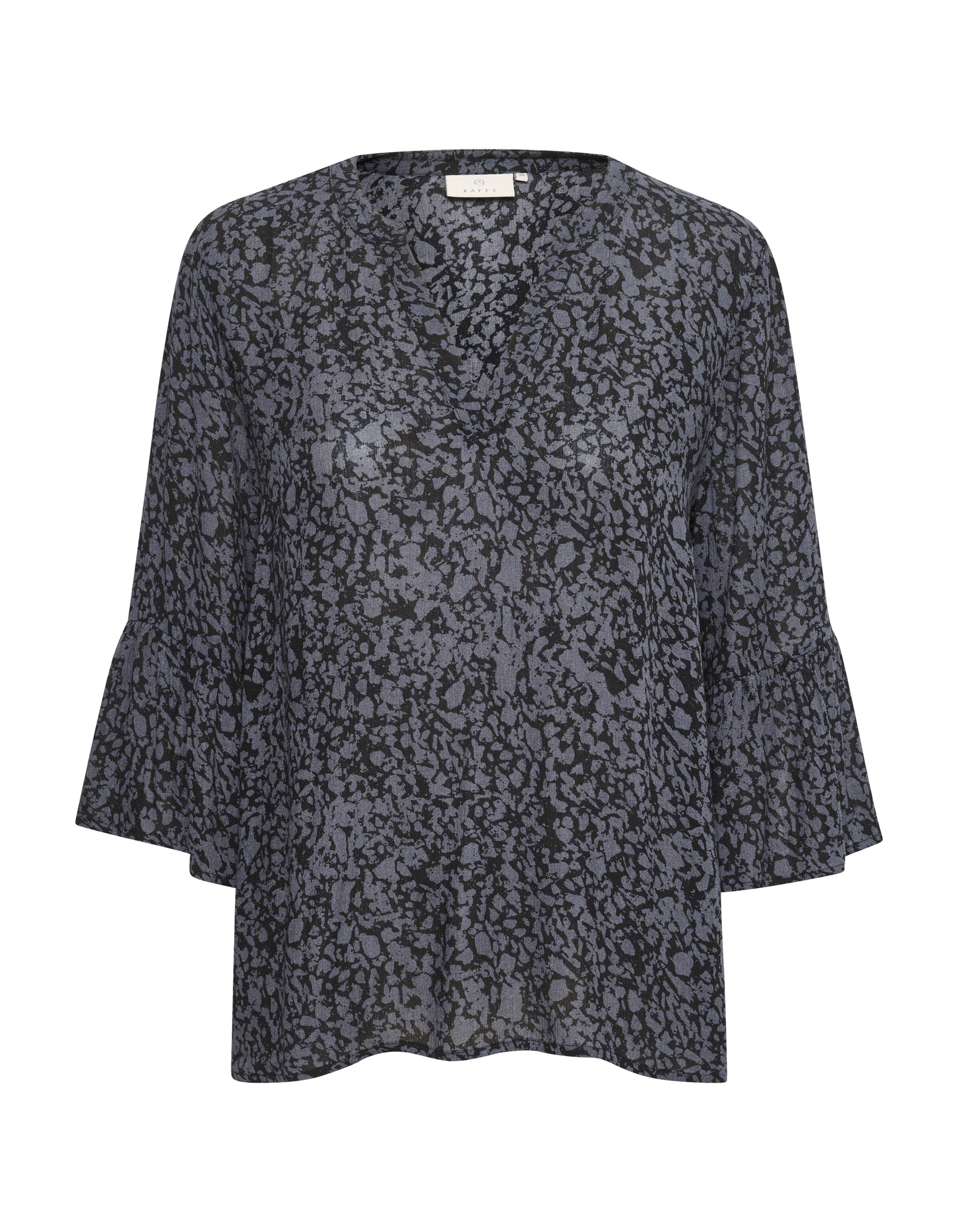 Kaffe Bluse 'Edita' in Schwarz: Vorderseite