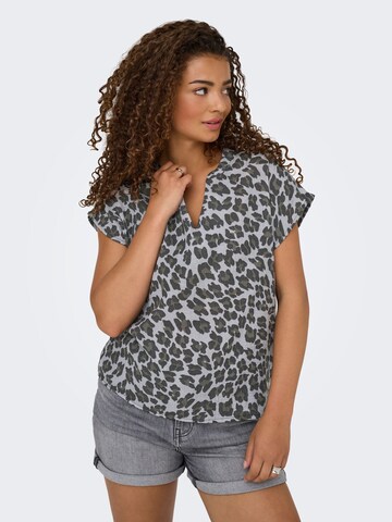 JDY Blouse 'JDYTHEIS' in Grey