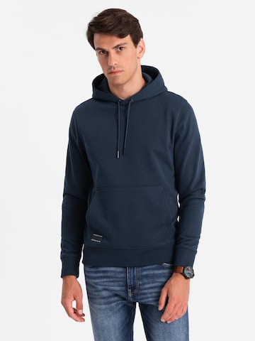 Ombre Sweatshirt 'OM-SSBN-0161' in Blauw: voorkant