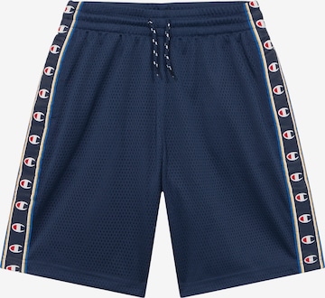 Champion Authentic Athletic Apparelregular Hlače - plava boja: prednji dio