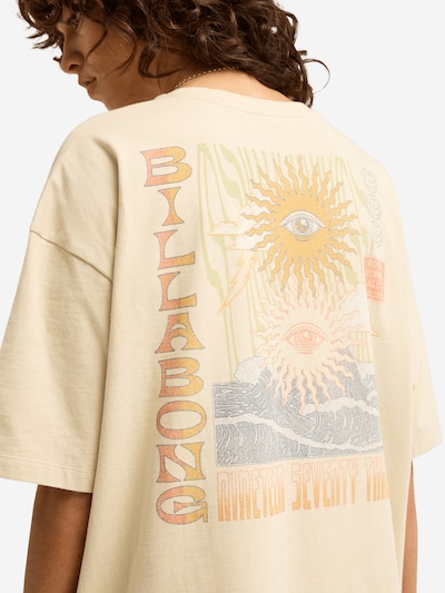 BILLABONG Shirt 'A/DIV Good Vibes True' in L in Beige / Ivory / Honey / Grey, Item view