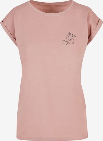 Merchcode Shirt 'Cherry' in Pink: front