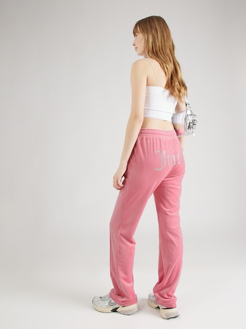 Juicy Couture Lużny krój Spodnie 'Tina' w kolorze różowy